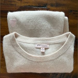 Philosophy 100% cashmere sweater